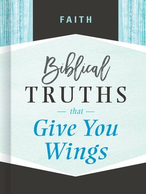 cover image of Faith: Biblical Truths that Give You Wings